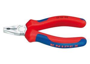 KNIPEX typ 0805 - kombi kleště MINI + chrom