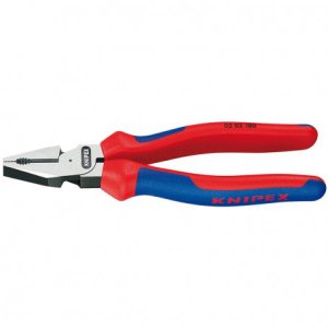 KNIPEX typ 0202 - kombi silové kleště - rukojeti s dvousložkovým návlekem