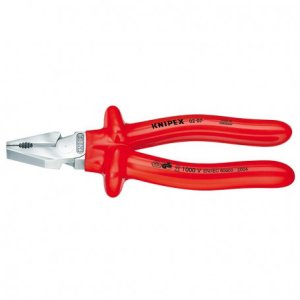 KNIPEX typ 0207 - kombi silové kleště máčené rukojeti + chrom