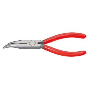 KNIPEX typ 252X - kleště půlkulaté zahnuté s ostřím