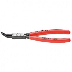 KNIPEX typ 4431 - kleště pro pojisté kroužky rukojeti ptažené plastem ( 45° )