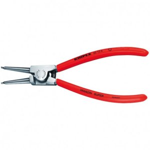 KNIPEX typ 4613 - kleště pro pojisté kroužky rukojeti potažené plastem + chrom