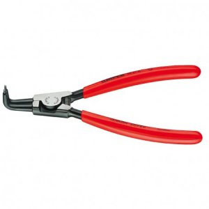 KNIPEX typ 4621 - kleště pro pojisté kroužky rukojeti ptažené plastem ( 90° )