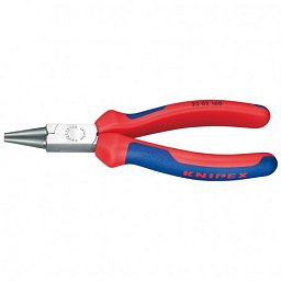 Obrázek pro produkt KNIPEX 2202160 kleště s kulatými čelistmi 160mm ( rukojeti s dvousložkovým návlekem )