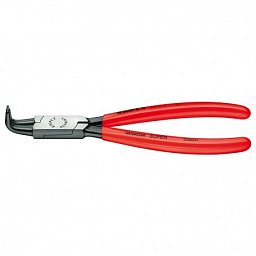 Obrázek pro produkt KNIPEX 4421J01 kleště na pojistné kroužky, pro otvory 40-100 mm, zahnuté 90° ( rukojeti potažené plastem )