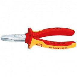 Obrázek pro produkt KNIPEX 2006160 kleště s plochými čelistmi VDE 160mm ( chrom )