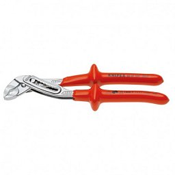 Obrázek pro produkt KNIPEX 8807250 kleště sikovky Aligator VDE délka 250mm ( rukojeti izolované ponorem v lázni )