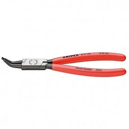 Obrázek pro produkt KNIPEX 4431J22 kleště na pojistné kroužky pro otvory 19-60 mm, zahnuté hroty 45° ( rukojeti potažené plastem )