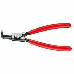 Obrázek pro produkt KNIPEX 4621A31 kleště na pojistné kroužky, pro hřídele 40-100 mm, zahnuté 90° ( rukojeti potažené plastem )