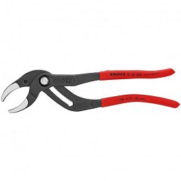 Obrázek pro produkt KNIPEX 8101250 kleště na trubky a sifony délka 250mm ( s ozubenými úchopnými čelistmi do pr. 80 mm )