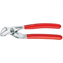 Obrázek pro produkt KNIPEX 9003125 kleště sikovky malé délka 125mm ( rukojeti potažené plastem + chrom )