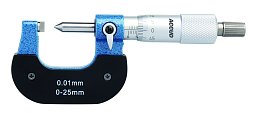 Obrázek pro produkt ACCUD 346-001-02 třmenový mikrometr 0-25mm na měření zřasení (0.01mm)