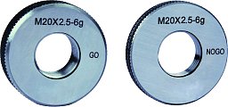 Obrázek pro produkt ACCUD 533-008-01 závitový kalibr - kroužek ( zmetkový ) M8x1.25 / 6g