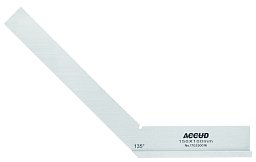 Obrázek pro produkt ACCUD 849-005-02 135° úhelník s rozšířenou základnou 120x80mm