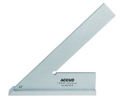 Obrázek pro produkt ACCUD 856-008-02 45° úhelník s rozšířenou základnou 200x130mm