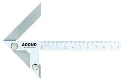 Obrázek pro produkt ACCUD 993-006-01 Pravítko středící 150x130mm