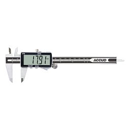 Obrázek pro produkt ACCUD 106-006-11 digitální posuvné měřítko 150mm/6" s velkým displejem a krytím IP54 ( 0.01mm/0.0005" )