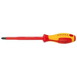 Obrázek pro produkt VÝPRODEJ - Knipex 982503.09, Šroubovák PZ3 VDE