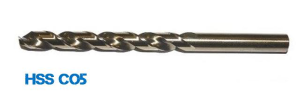 Vrtáky s válcovou stopkou HSSCo5 / 2907