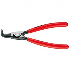 KNIPEX typ 4621 - kleště pro pojisté kroužky rukojeti ptažené plastem ( 90° )