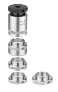 Hliníková šroubovací opěrka s ochranou proti třískám