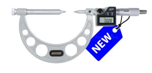ACCUD 388 digitální mikrometr na měření průměru paty ozubení