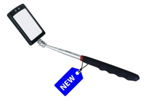 ACCUD 796 teleskopické inspekční zrcátko s LED osvětlením