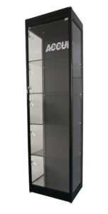 ACCUD malá vitrína (se sklem a osvětlením)