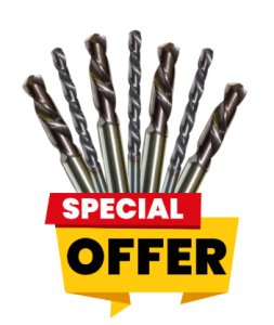 TK vrtáky ECO118 - bez chlazení, 3xD, TiAlN