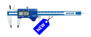 ACCUD 111-006 digital caliper with round depth bar