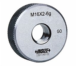 Obrázek pro produkt INSIZE 4120-2H pevný závitový kroužek metrický 6h ( dobrý ) M2x0.4