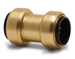 Obrázek pro produkt Přímá spojka (mosaz), trubka 22 mm