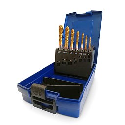 Obrázek pro produkt Sada závitníků (slepé otvory) M3-M12, 7 ks