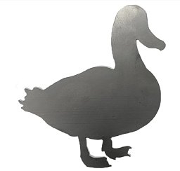Obrázek pro produkt MetalCraft MC1485 silueta - kachna