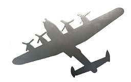 Obrázek pro produkt MetalCraft MC1490 silueta - LANCASTER BOMBER