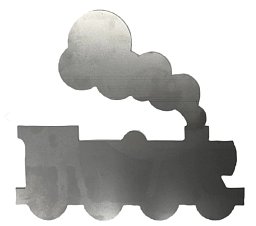 Obrázek pro produkt MetalCraft MC1498 silueta - parní vlak