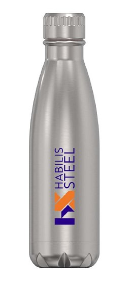 Obrázek pro produkt VP - Termoska nerez 350ml - s logem Habilis Steel