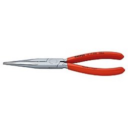 Obrázek pro produkt KNIPEX 2613200 půlkulaté kleště dlouhé s ostřím 200mm ( rukojeti potažené plastem + chrom )