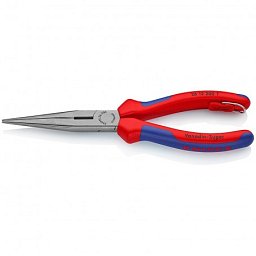 Obrázek pro produkt KNIPEX 2612200T půlkulaté kleště dlouhé s ostřím 200mm ( rukojeti s dvousložkovým návlekem a pojistkou )
