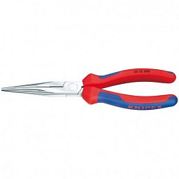 Obrázek pro produkt KNIPEX 2615200 půlkulaté kleště dlouhé s ostřím 200mm ( rukojeti s dvousložkovým návlekem + chrom )