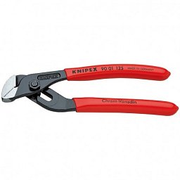 Obrázek pro produkt KNIPEX 9001125 kleště sikovky malé délka 125mm ( rukojeti potažené plastem )