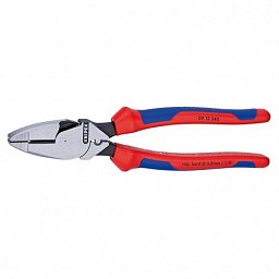 Obrázek pro produkt KNIPEX 0912240 silové kombinované kleště americký model 240mm ( rukojeti s dvousložkovým návlekem ) 