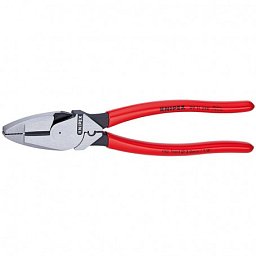 Obrázek pro produkt KNIPEX 0911240 silové kombinované kleště americký model 240mm (  ( s rukojetí potaženou plastem )