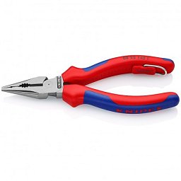 Obrázek pro produkt KNIPEX 0822145T kombinované kleště  špičaté 145mm ( s pojistkou )