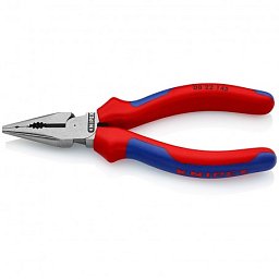 Obrázek pro produkt KNIPEX 0822145 kombinované kleště špičaté 145mm