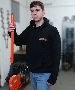 Obrázek pro produkt VP - Mikina s kapucí "raději bych se věnoval MetalCraftingu ", černá ( S,M,L,XL )