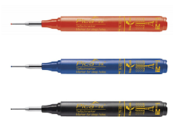Obrázek pro produkt Pica Ink - inkoustový permanentní popisovač pro hluboké otvory ( Barva: červený )