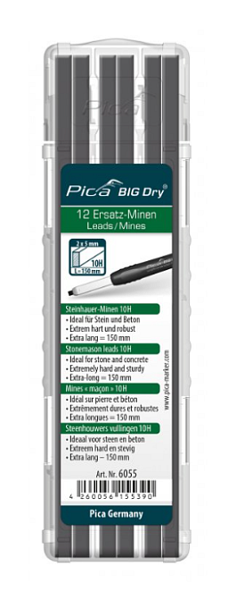 Obrázek pro produkt Pica -speciální tuha na beton a kámen zednickou tužku