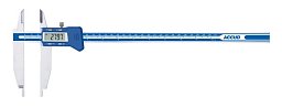 Obrázek pro produkt ACCUD 130-012-11 digitální posuvné měřítko 300mm/12" ( délka měřících ramen 60mm ) s vnějšími horními rameny ( 0.01mm/0.0005" )