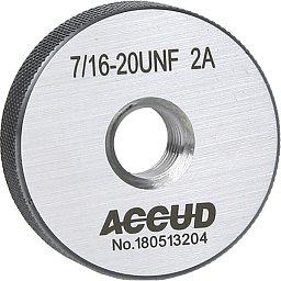 Obrázek pro produkt ACCUD 538-03816-UNC AMERICAN STANDARD závitový kalibr - kroužek ( zmetkový ) 2A, ANSI B1.2 / 3/8-16UNC /